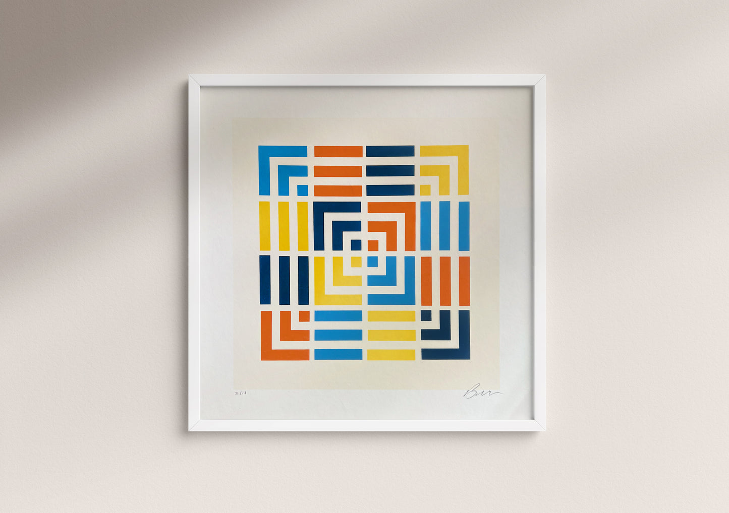 Abstract Study Using Letters L, I, F, and E
