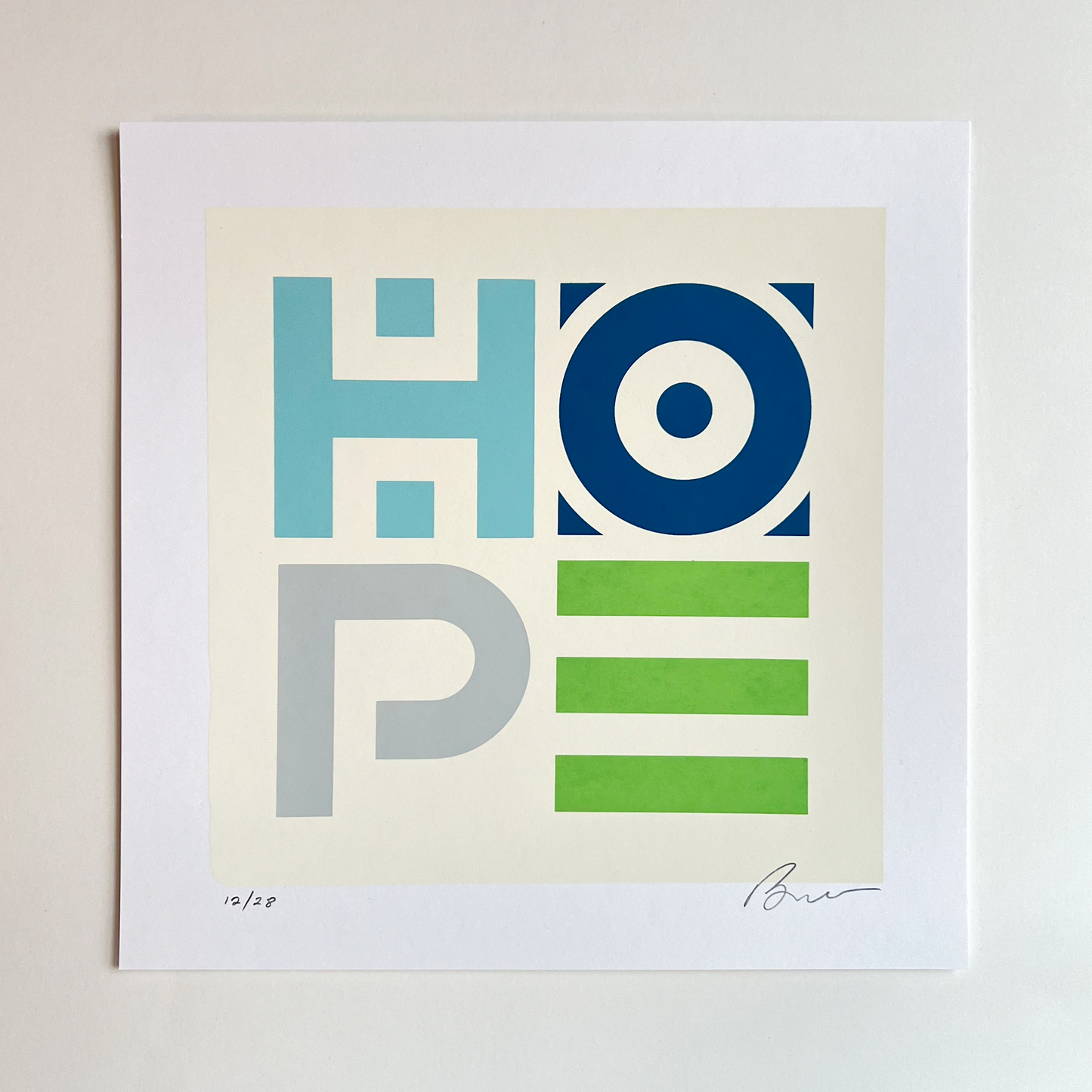 HOPE Variable Screenprint, 12 of 28