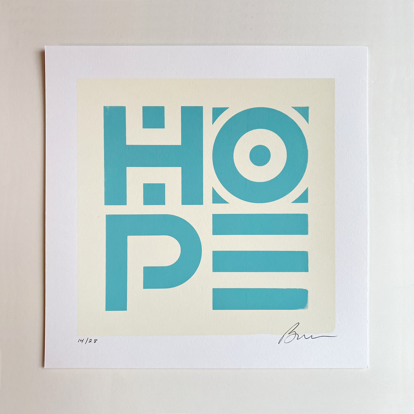 HOPE Variable Screenprint, 14 of 28