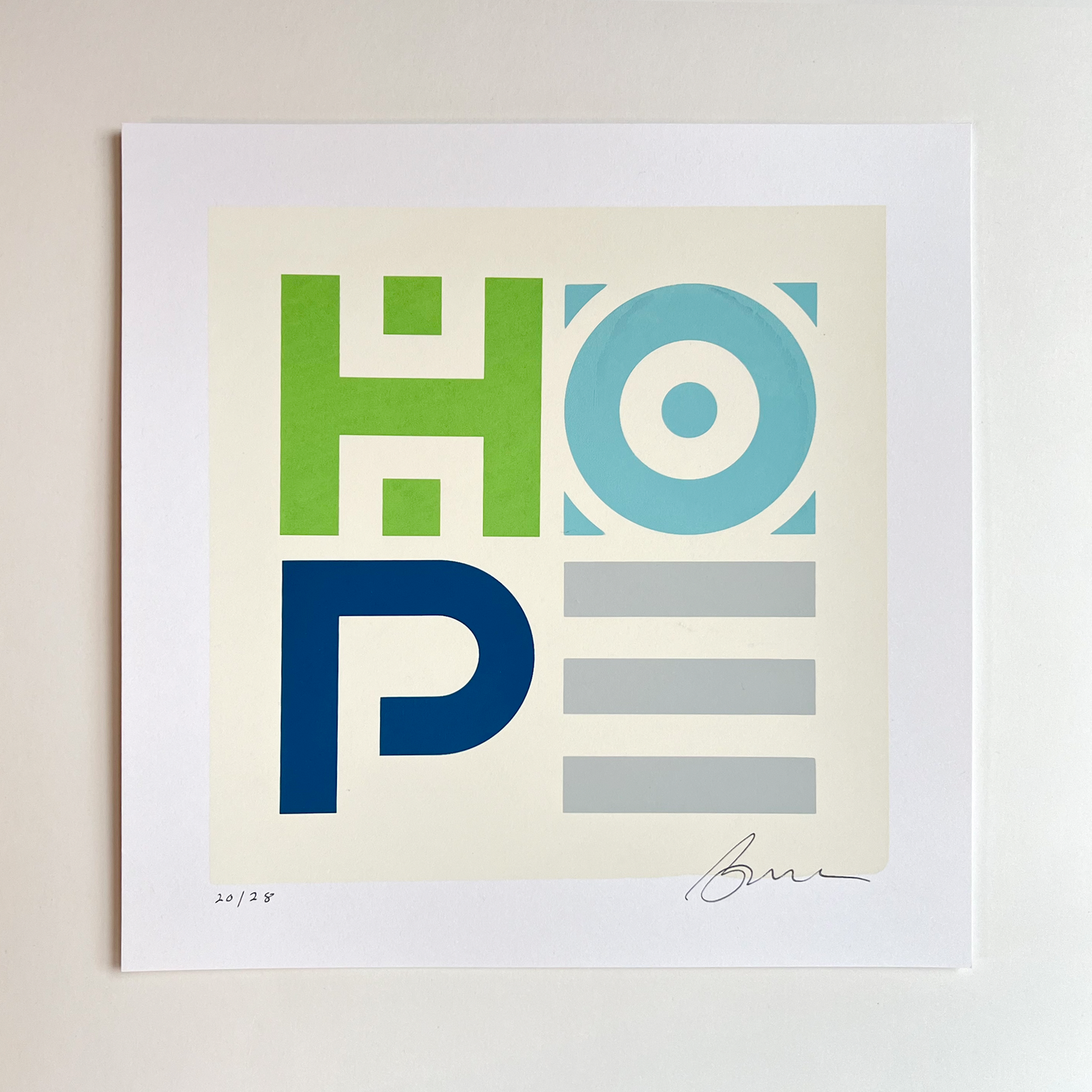 HOPE Variable Screenprint, 20 of 28