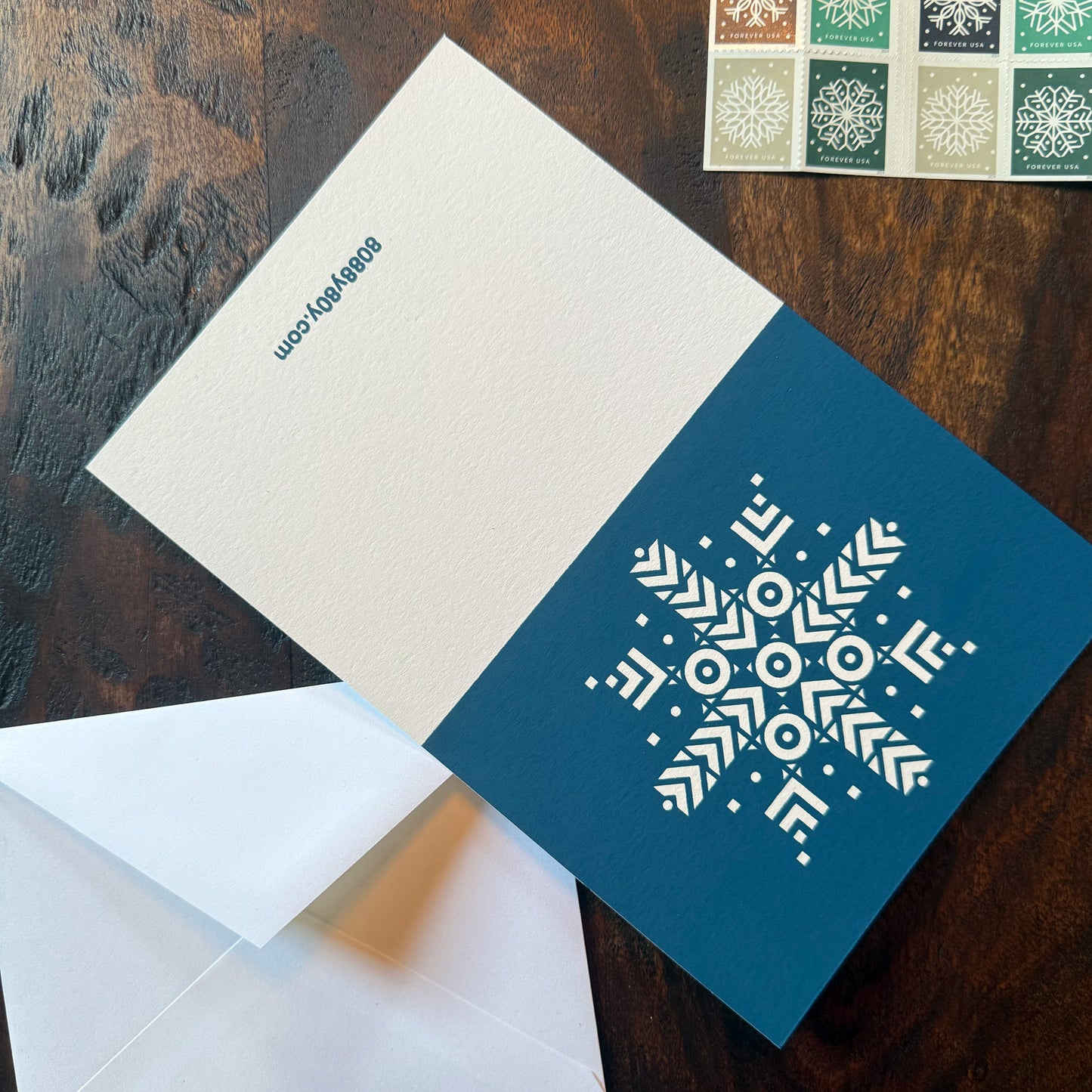 Snowflake Greeting Card 2025