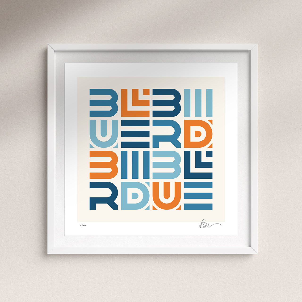 BLUEBIRD Screen Print