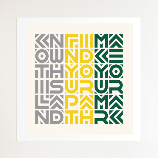 LANDMARK Screen Print