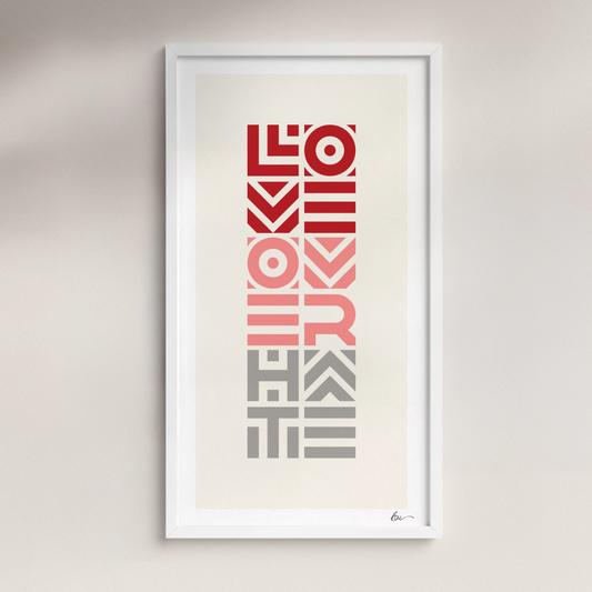LOVE OVER HATE