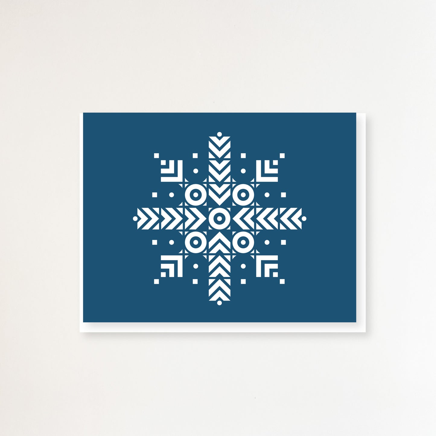 Snowflake Greeting Card 2025