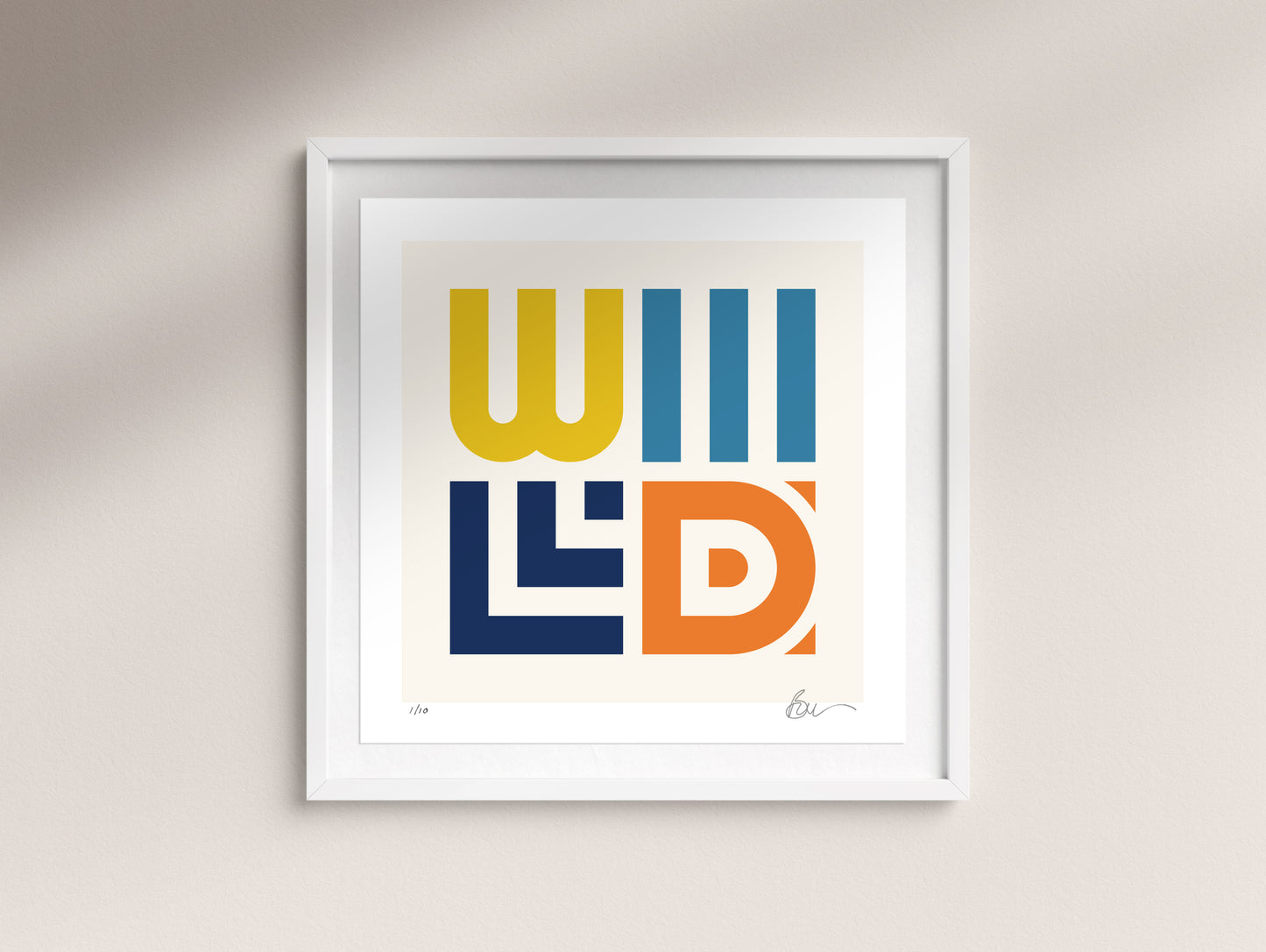 WILD Screen Print
